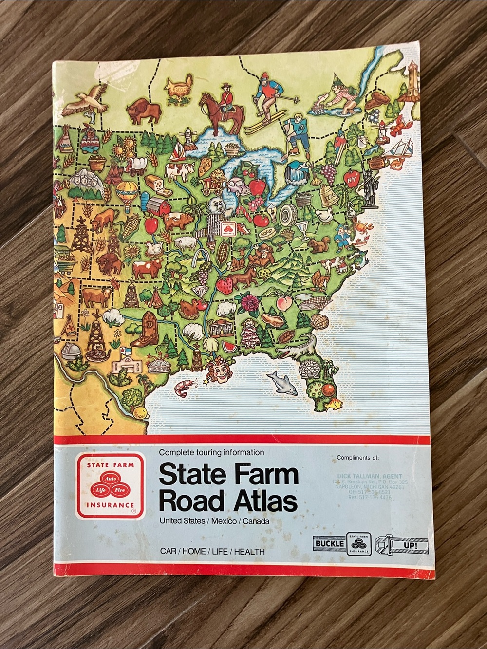 1987 State Farm Road Atlas